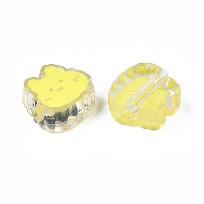 Transparent Acrylic Beads ACRC-S039-02C-1