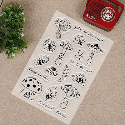 PVC Plastic Stamps DIY-WH0167-56S-1