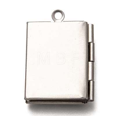 Non-Tarnish 316 Stainless Steel Locket Pendants LS-STAS-P267-01P-1