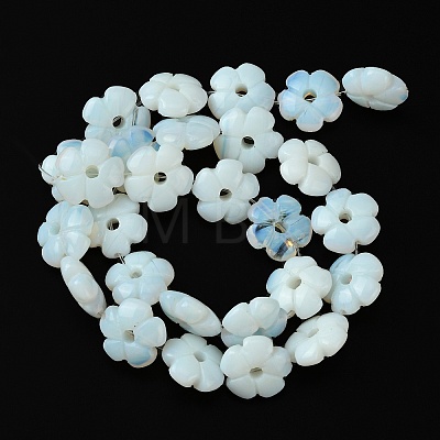 Opalite Beads Strands G-H023-B15-01-1