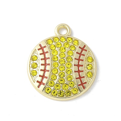 Alloy Enamel Pendants PALLOY-R153-01G-02-1