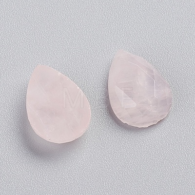 Natural Rose Quartz Cabochons G-L514-031B-1
