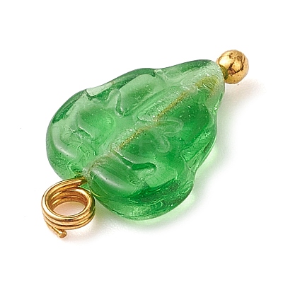 Czech Glass Charms PALLOY-JF04468-01-1