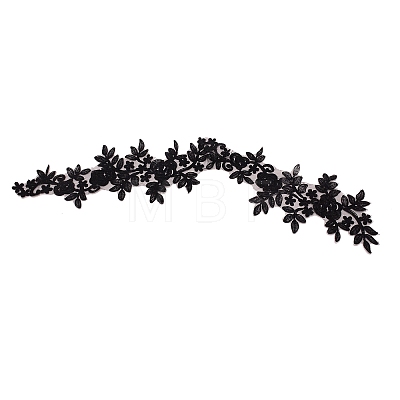 Lace Embroidery Costume Accessories LS-DIY-WH0185-15-1