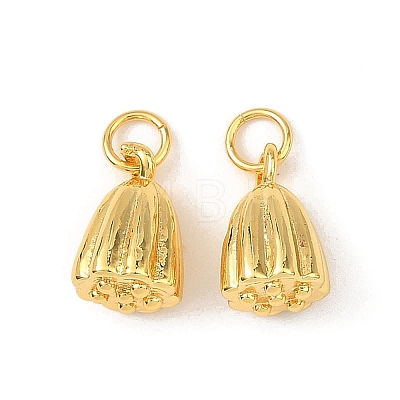 Brass Charms KK-F941-42A-G-1