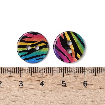 2-Hole Freshwater Shell Buttons SHEL-A004-01A-1