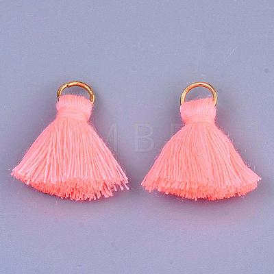 Polycotton(Polyester Cotton) Tassel Pendant Decorations FIND-S280-15-1