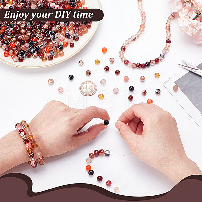 610Pcs Glass Beads Sets GLAA-GA0002-18-1