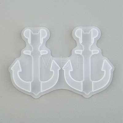 Anchor Straw Topper Silicone Molds Decoration DIY-J003-11-1
