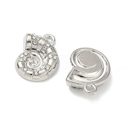 Alloy Crystal Rhinestone Pendants FIND-G108-04G-P-1