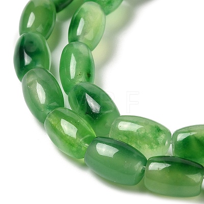 Natural Dyed White Jade Beads Strands G-M402-A01-04-1