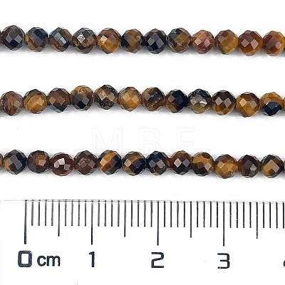 Natural Tiger Eye Beads Strands X-G-C127-A06-06-1