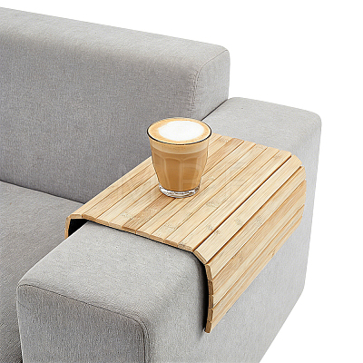Bamboo Sofa Armrest Tray AJEW-WH0816-622-1