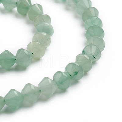 Natural Green Aventurine Beads Strands G-E560-E03-6mm-1