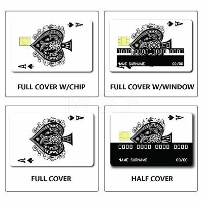 PVC Plastic Waterproof Card Stickers DIY-WH0432-121-1