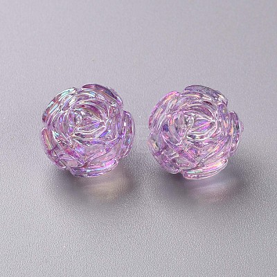 Transparent Acrylic Beads TACR-S154-31C-935-1