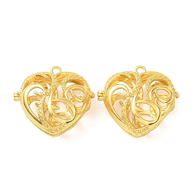 Brass Cage Pendants KK-CBA8ACD-02G-B-1