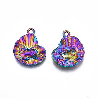 Rainbow Color Alloy Pendants PALLOY-N156-211-1