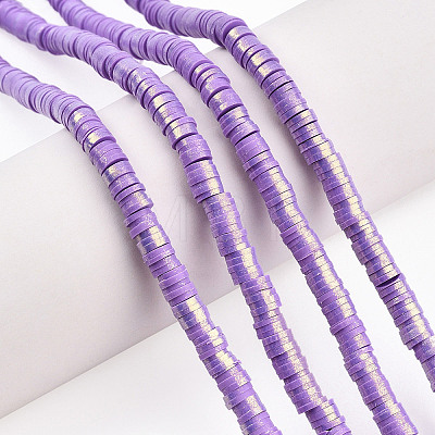 Handmade Polymer Clay Beads Strands CLAY-CJC0015-01J-1