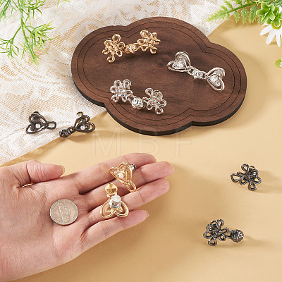 6Pcs 6 Styles Chinese Knot Alloy Adjustable Jean Button Pins FIND-TA0010-52-1