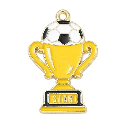 Alloy Enamel Pendants ENAM-I075-01G-09-1