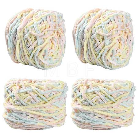 4 Bundles Polyester Yarn FB-FSB9EF-01D-1