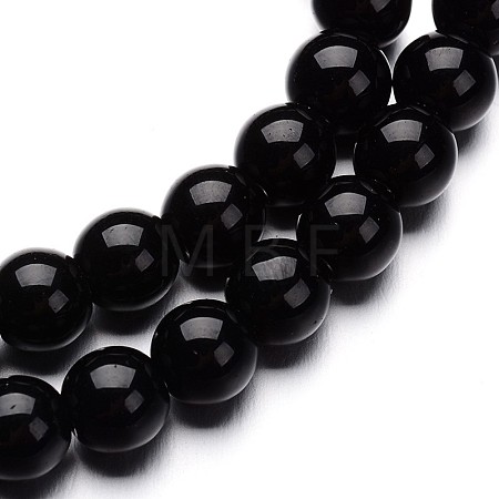 Glass Round Bead Strands X-GLAA-I028-6mm-02-1