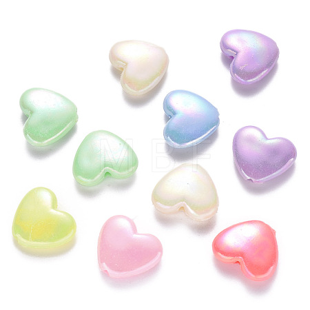 Opaque Acrylic Beads X-SACR-R250-20-1