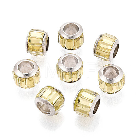 Glass European Beads GPDL-S039-02H-1