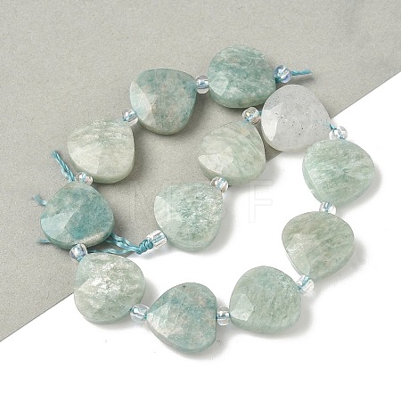 Natural Amazonite Beads Strands G-D316-A01-01-1