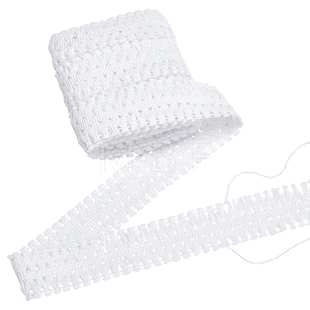 Cotton Tassel Lace Ribbon OCOR-WH0105-197C-1
