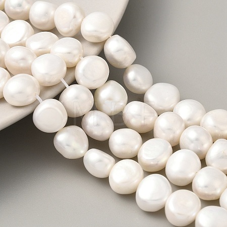 Natural Cultured Freshwater Pearl Beads Strands PEAR-A006-10E-X-1