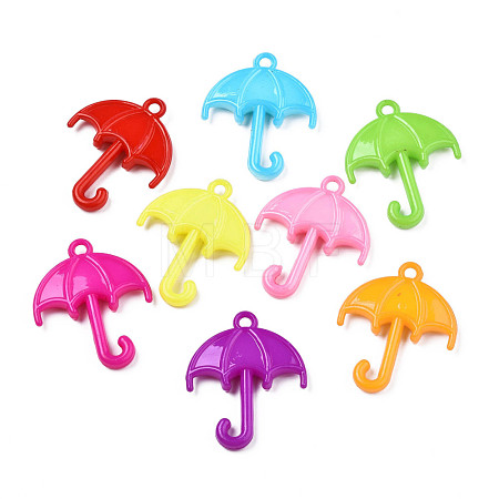 Opaque Acrylic Pendants MACR-Q238-02-1