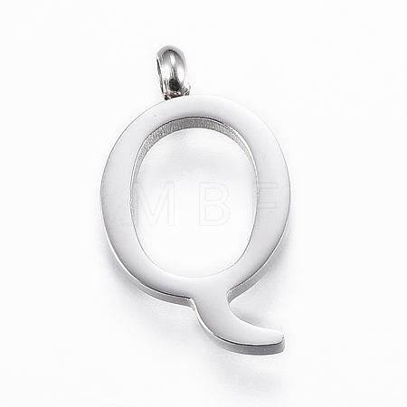 Tarnish Resistant 304 Stainless Steel Pendants STAS-F129-Q-P-1
