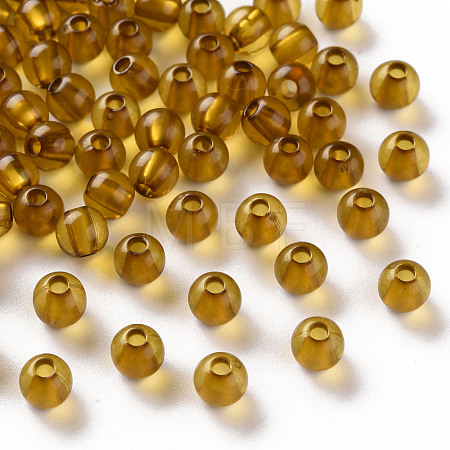 Transparent Acrylic Beads MACR-S370-A6mm-737-1