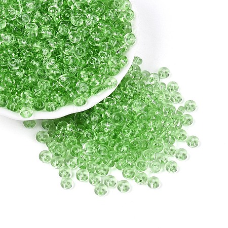 Transparent Colours Glass Seed Beads SEED-N007-39A-04-1