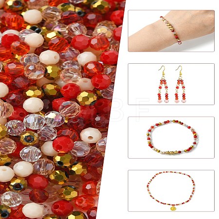 Mixed Styles Glass Beads GLAA-YWC0004-01D-1