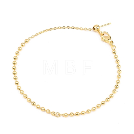 2.5MM Brass Ball Chain Bracelet Making LS-KK-D238-03G-01-1