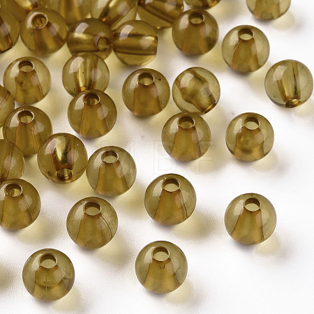 Transparent Acrylic Beads X-MACR-S370-A8mm-737-1