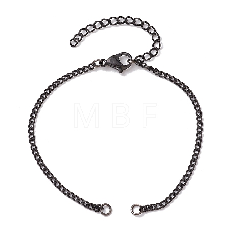 304 Stainless Steel Chain Bracelet Making AJEW-JB01212-03-1