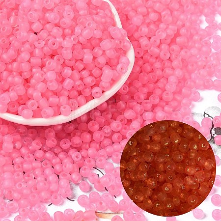 6/0 Luminous Glass Seed Beads X1-SEED-NH0001-01O-1