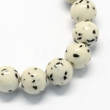 Synthetic Gemstone Beads Strands X-G-R271-12mm-Y29-1