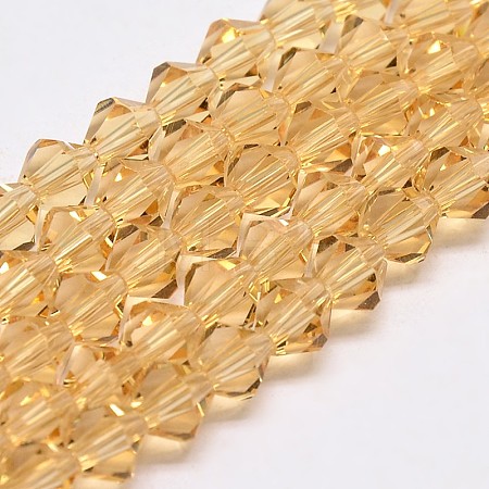 Transparent Glass Beads Strands EGLA-A039-T2mm-D18-1