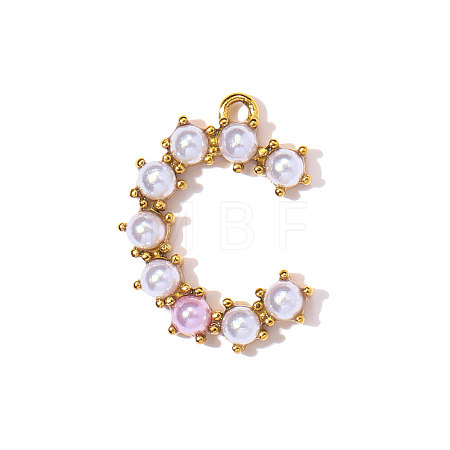 304 Stainless Steel Pendants STAS-OY011-12G-1