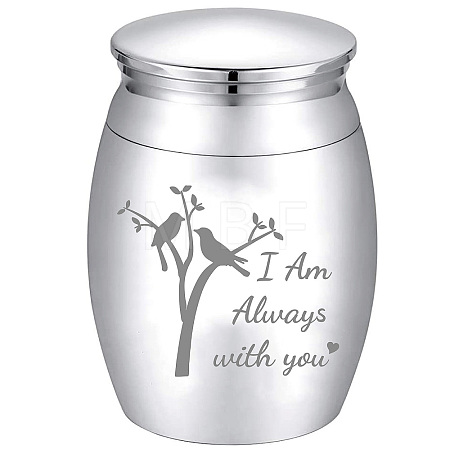 Alloy Cremation Urn Kit AJEW-CN0001-10Q-1
