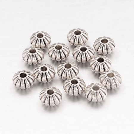 Tibetan Style Beads TIBEB-R010-AS-LF-1