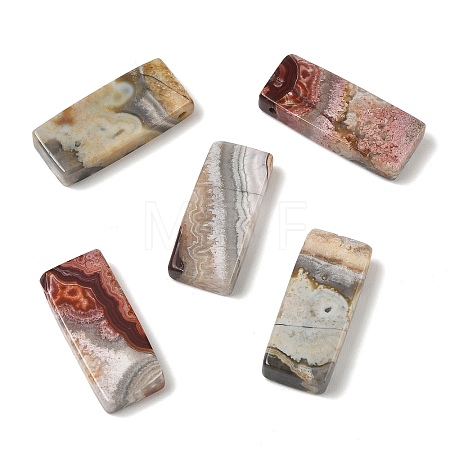 Natural Mexican Lace Agate Crazy Lace Agate Pendants GG-CBA086A-02-1