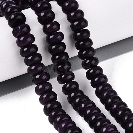 Natural White Jade Beads Strands G-Q613-01F-22-1