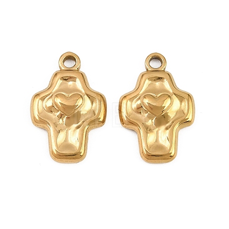 Easter 304 Stainless Steel Pendants STAS-L317-28G-1