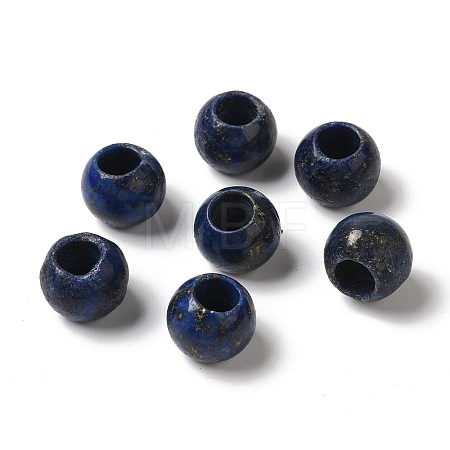 Natural Lapis Lazuli European Beads G-N342-03L-1